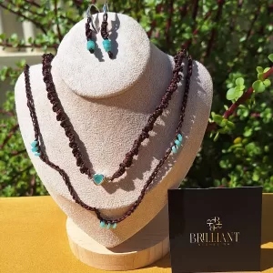 Heart Emerald Set